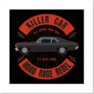 Killer Car Classic Posters and Art